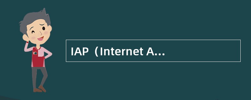 IAP（Internet Application Provider）就是（）。