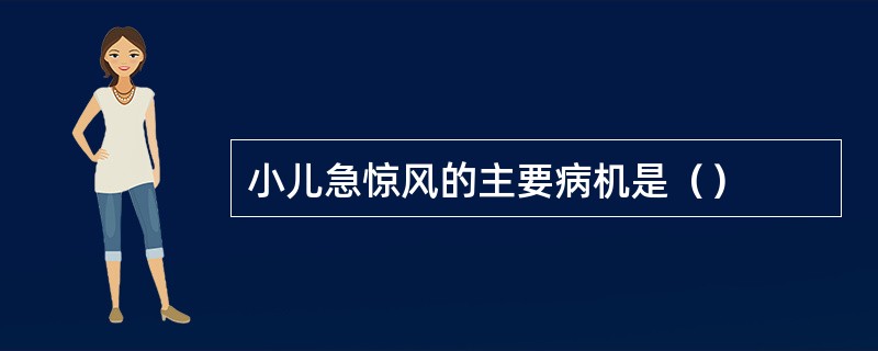 小儿急惊风的主要病机是（）