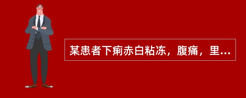 某患者下痢赤白粘冻，腹痛，里急后重，伴有发热恶寒，头身重痛，宜选用（）