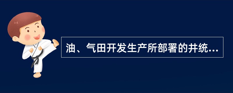 油、气田开发生产所部署的井统称为（）。