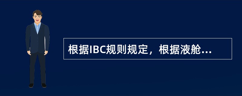 根据IBC规则规定，根据液舱与船体的连接情况化学品船可分为（）