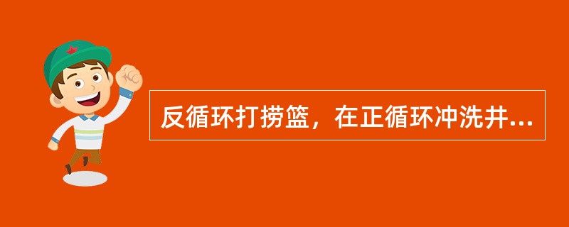 反循环打捞篮，在正循环冲洗井底后，应投入（）以形成反循环进行落物打捞。