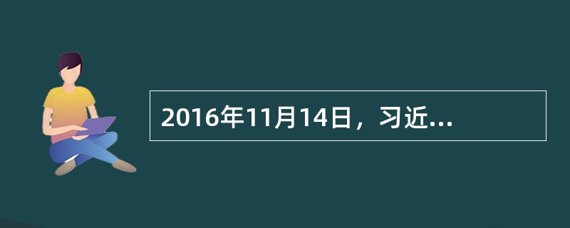 2016年11月14日，习近平向法国总统奥朗德致慰问电。中国一贯反对一切形式的（