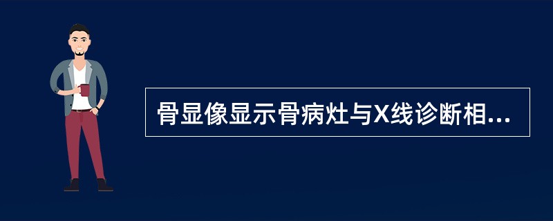 骨显像显示骨病灶与X线诊断相比较，其灵敏度和特异性是（）