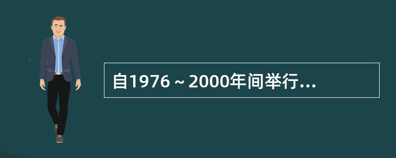 自1976～2000年间举行的7届奥运会女子篮球赛中，获得冠军最多的国家是（）。