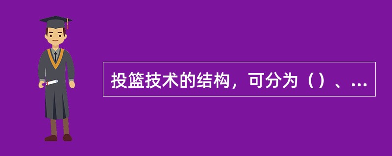 投篮技术的结构，可分为（）、出球动作和结束动作三个阶段。
