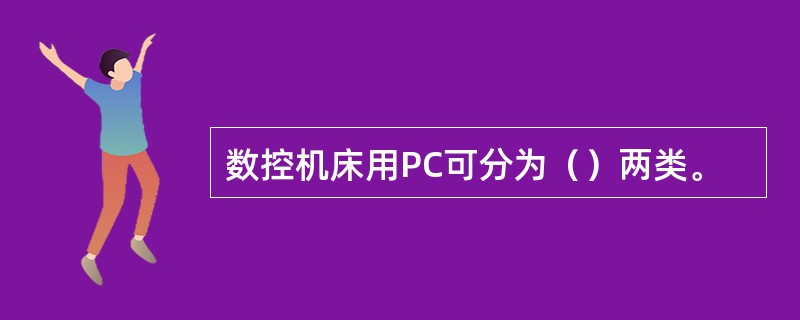 数控机床用PC可分为（）两类。