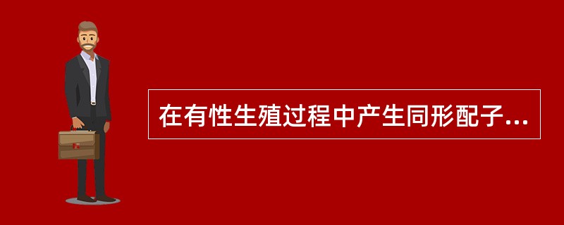 在有性生殖过程中产生同形配子囊的菌物是（）。