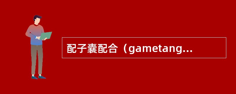 配子囊配合（gametangial copulation）