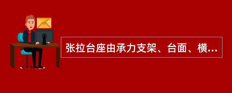 张拉台座由承力支架、台面、横梁和定位板组成，其中传递张拉力的构件是（）