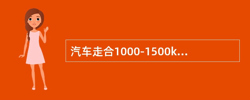 汽车走合1000-1500km时，应更换润滑油和（）。