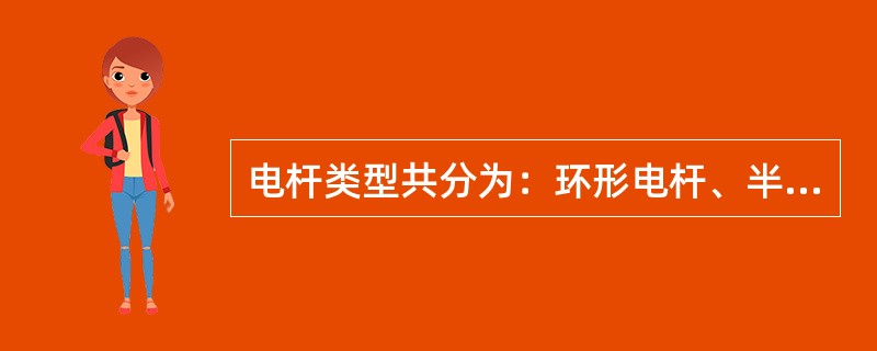 电杆类型共分为：环形电杆、半预应力电杆、预应力电杆，共三种。目前温州移动使用的是