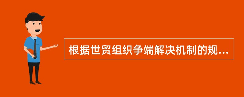 根据世贸组织争端解决机制的规定和我国《反倾销条例》中关于行政复议和行政诉讼的规定