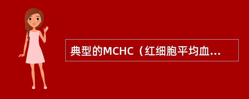 典型的MCHC（红细胞平均血红蛋白浓度）增高仅见于（）