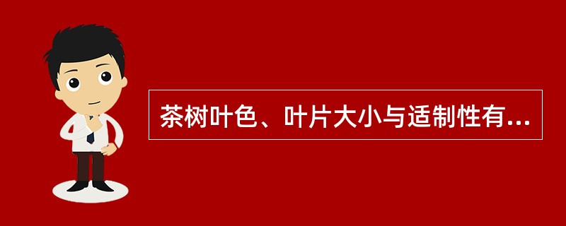 茶树叶色、叶片大小与适制性有何关系？