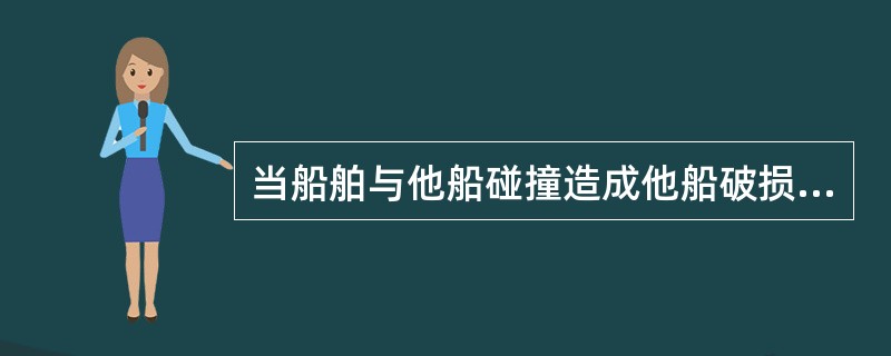 当船舶与他船碰撞造成他船破损进水时，本船应立即采取措施，下列哪项行为不正确（）