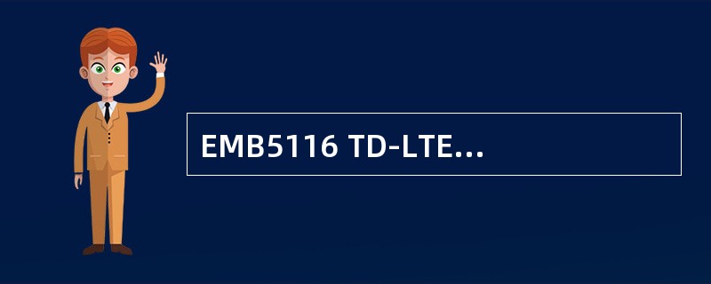 EMB5116 TD-LTE主设备的传输单元接口板是（）。