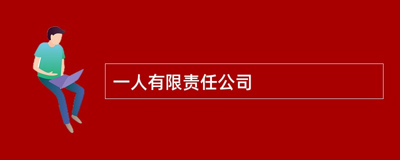 一人有限责任公司