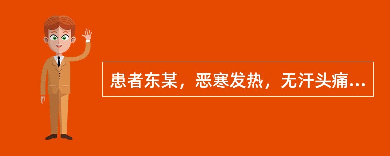 患者东某，恶寒发热，无汗头痛，肢体疼痛，喘咳，舌苔薄白，脉浮紧。治宜选用（）