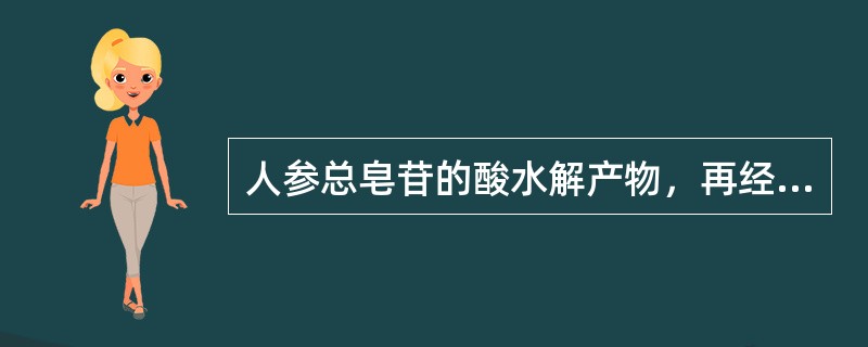 人参总皂苷的酸水解产物，再经硅胶柱层析分离，可得到（）