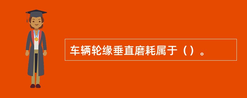 车辆轮缘垂直磨耗属于（）。