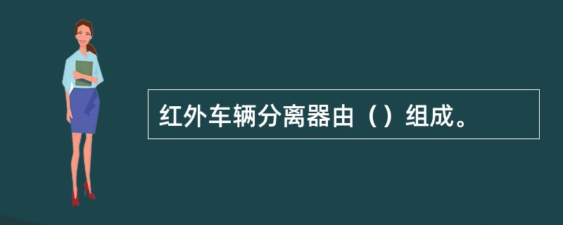 红外车辆分离器由（）组成。