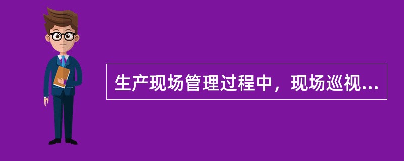 生产现场管理过程中，现场巡视的内容主要有哪些？