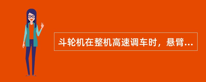 斗轮机在整机高速调车时，悬臂梁应处于（）并应沿轨道长度方向。