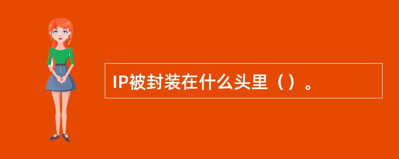 IP被封装在什么头里（）。