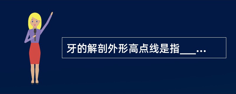 牙的解剖外形高点线是指_______与_______垂直时所画的观测线。