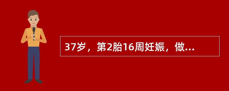 37岁，第2胎16周妊娠，做家务劳动后感胸闷气短，近1周夜间经常咳嗽、咯痰不能平