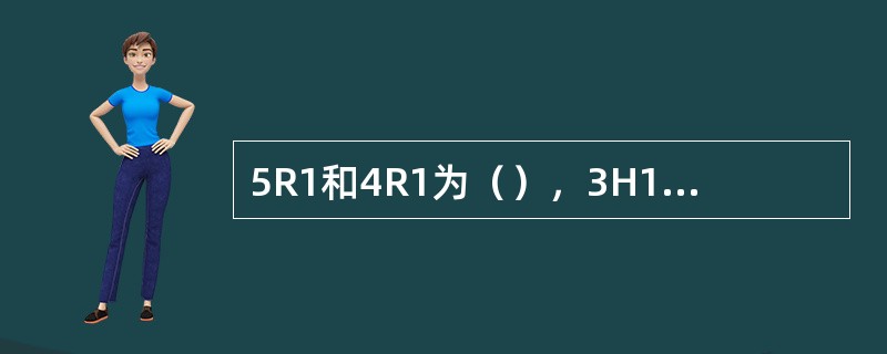 5R1和4R1为（），3H1为（），3T1为（），3K11为（），电网侧1C.2