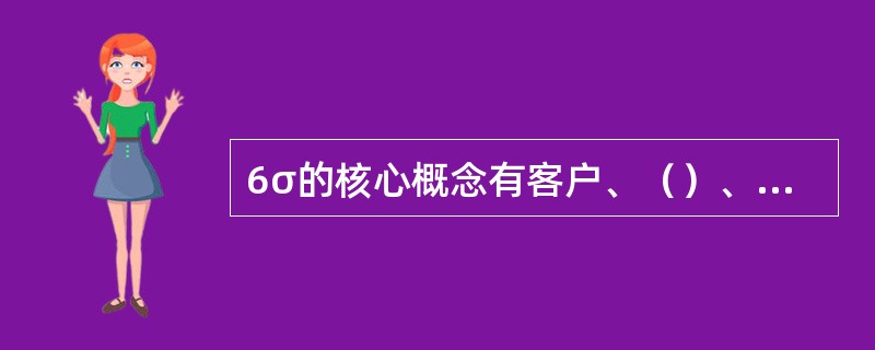 6σ的核心概念有客户、（）、现有能力、应有能力、缺点、变异。