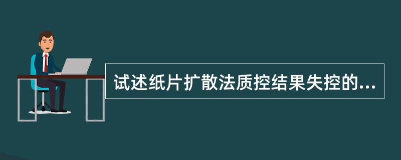 试述纸片扩散法质控结果失控的原因?