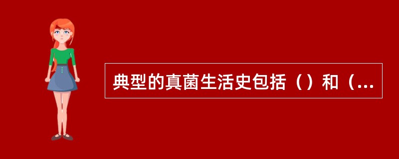 典型的真菌生活史包括（）和（）。