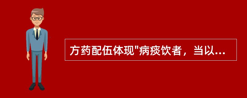 方药配伍体现"病痰饮者，当以温药和之"之意的方剂是（）