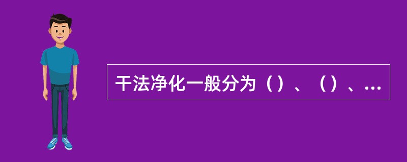 干法净化一般分为（）、（）、（）、（）。