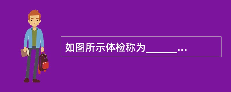 如图所示体检称为_____________，其传入神经为____________