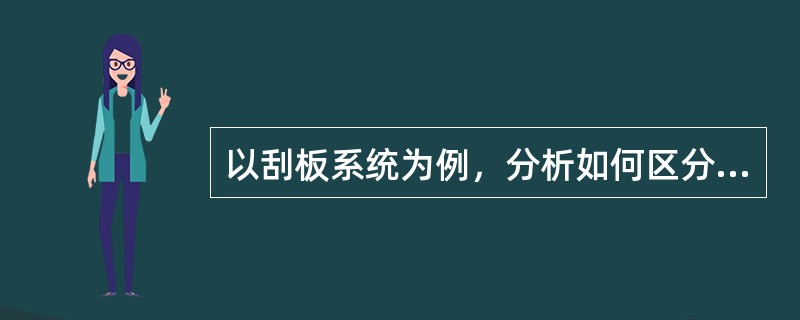 以刮板系统为例，分析如何区分故障发生在电气系统、液压系统、机械系统？
