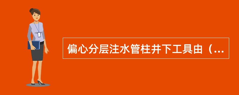 偏心分层注水管柱井下工具由（）部分构成。