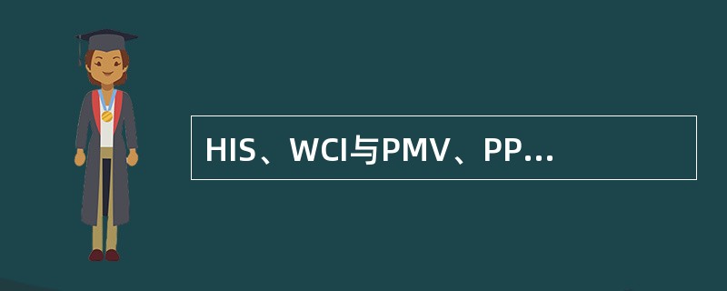 HIS、WCI与PMV、PPD应用上有何区别？