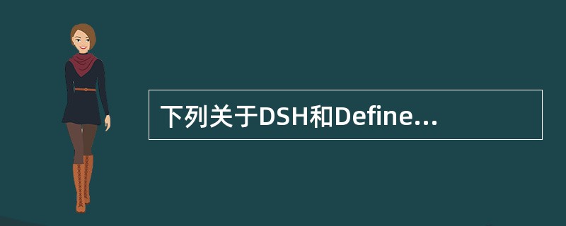 下列关于DSH和Define的说法正确的是（）。