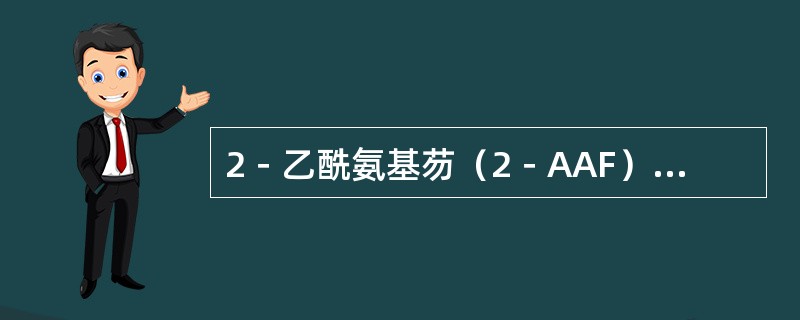 2－乙酰氨基芴（2－AAF）和2－氨基芴（2－AF）在机体内可形N－羟基芳酰胺和