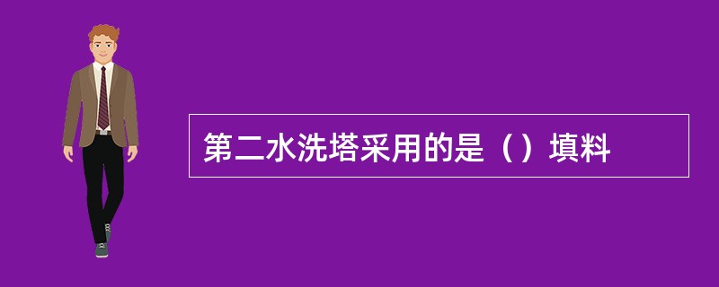 第二水洗塔采用的是（）填料