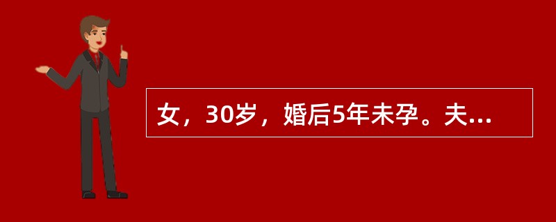 女，30岁，婚后5年未孕。夫妇双方生殖器形态学检查未及异常。为监测有无排卵，下列