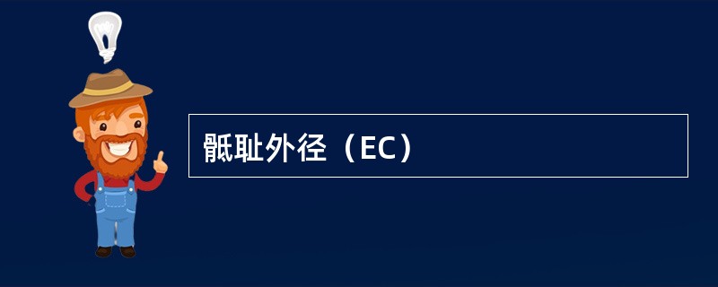 骶耻外径（EC）