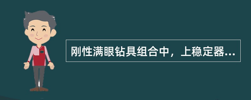 刚性满眼钻具组合中，上稳定器直径与钻头直径的差值应不大于（）。