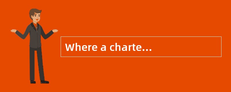 Where a charter-party states that a clai