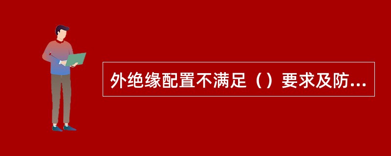 外绝缘配置不满足（）要求及防覆冰（雪）闪络、大（暴）雨闪络要求的输变电设备应予以