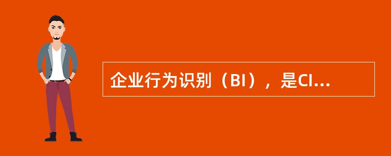 企业行为识别（BI），是CIS中的（）识别系统。
